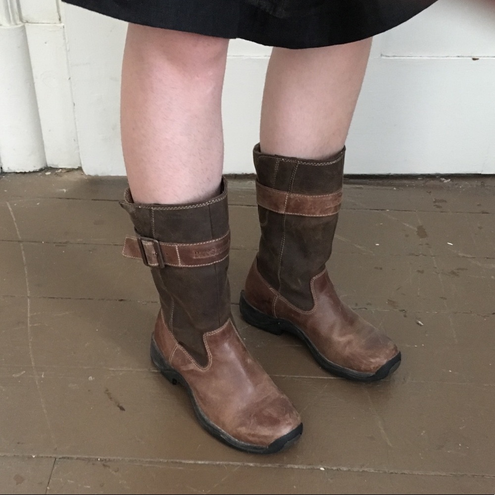 Brown fashion work boots (rocky barnstormers)
